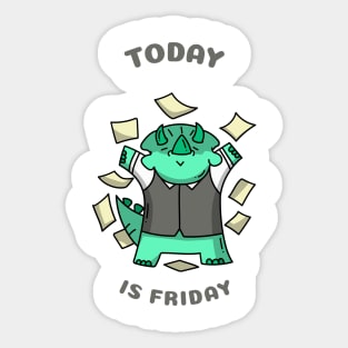 Today Is friday Sticker